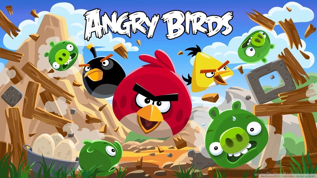 Angry Birds New Version HD Desktop Wallpapers : Widescreen : High ...