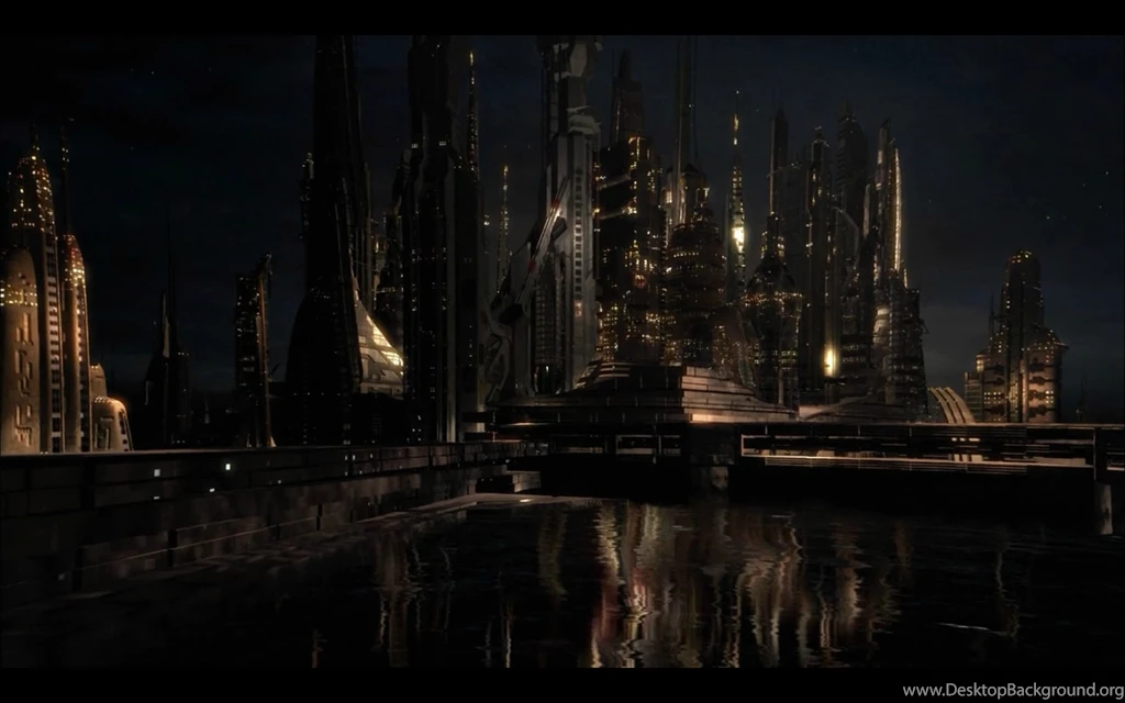 Atlantis At Night From Stargate Atlantis [2560 × 1600] : Wallpapers