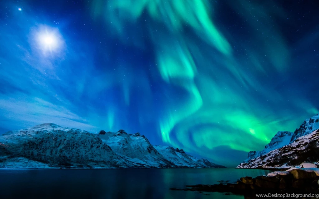 Download Wallpapers 1920x1200 Northern Lights, Aurora Borealis, Uk ...
