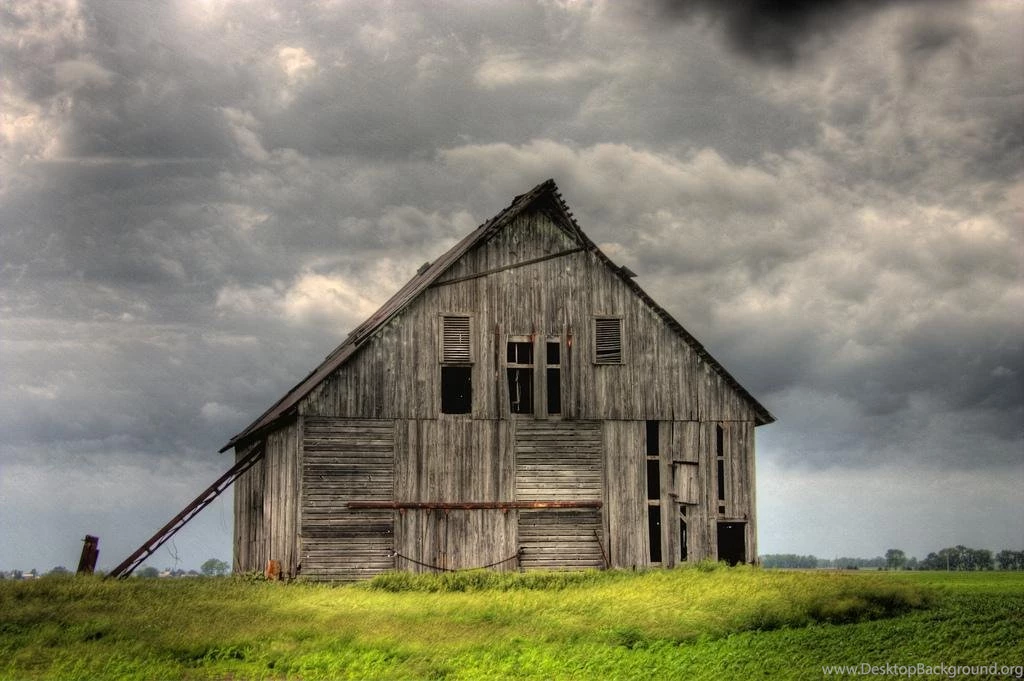 OLD BARN WALLPAPER (