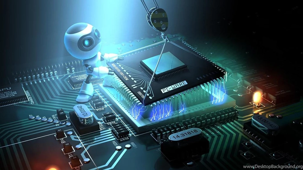 Artwork circuit tree hi tech hd wallpaper background uhd 2k 4k 5k ...