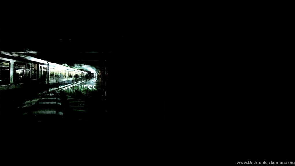Darkness Train Horror Nightmare Black Backgrounds Tunel HD ...