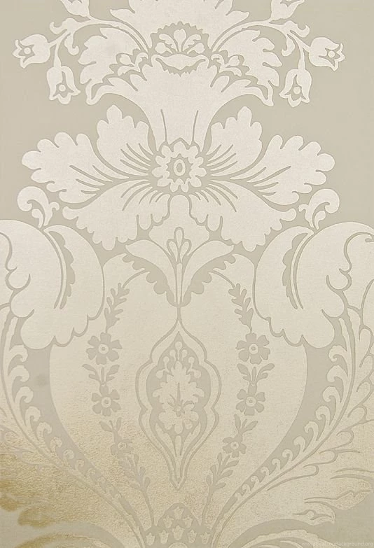 Baudelaire Damask Wallpapers Large Print Metallic Mottled Gold ...