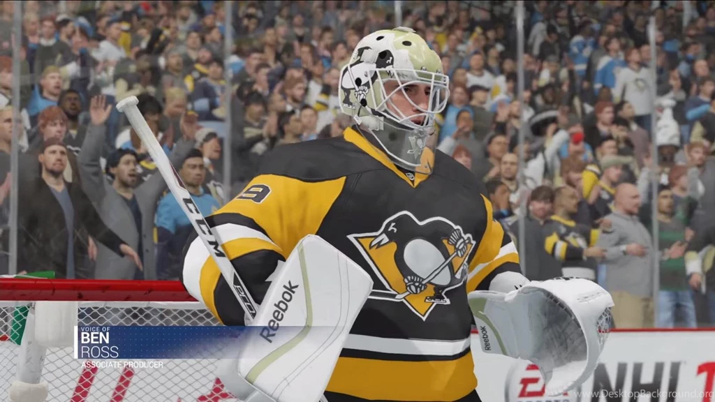 Marc Andre Fleury In EA Sport's NHL 16 (as Seen On A Trailer ...