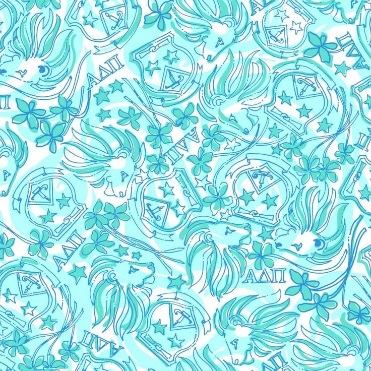 Lilly Pulitzer Wallpapers Shorely Blue Alpha Delta Pi