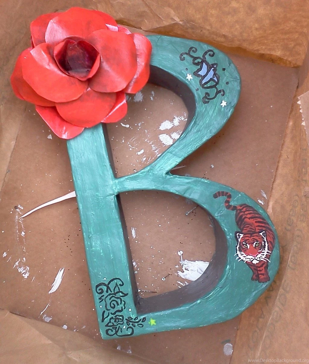3D Letter B With Designs By Belinda32 On DeviantArt