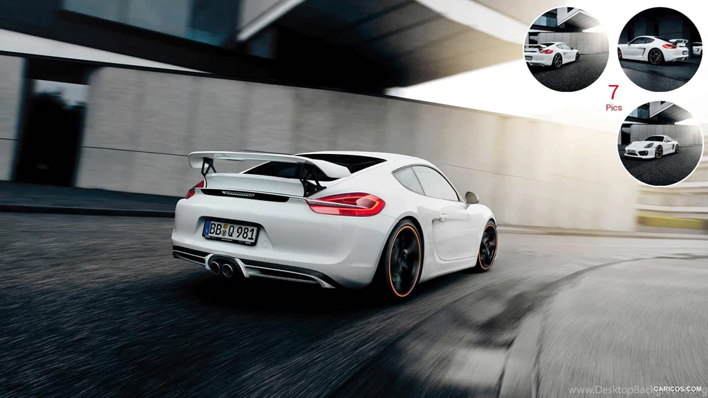 2014 TECHART Porsche Cayman S Rear