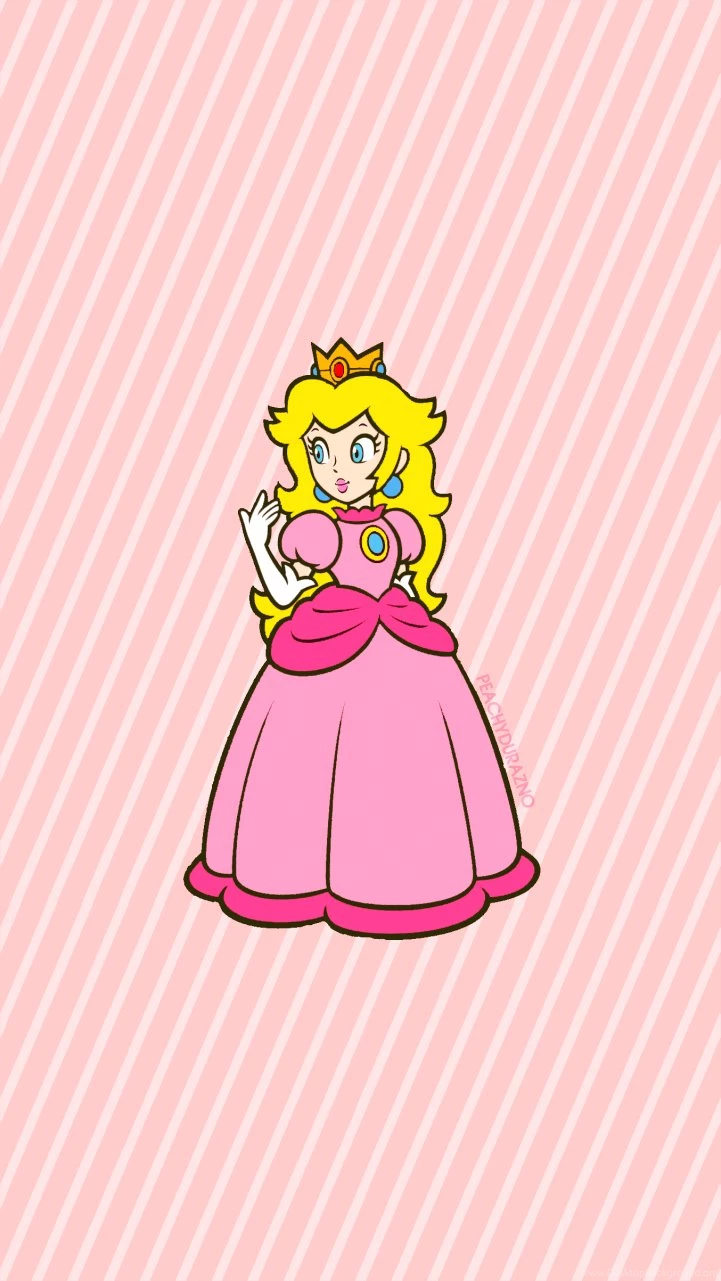The Princess Is In Another Blog Princess Peach 2D Artwork ...