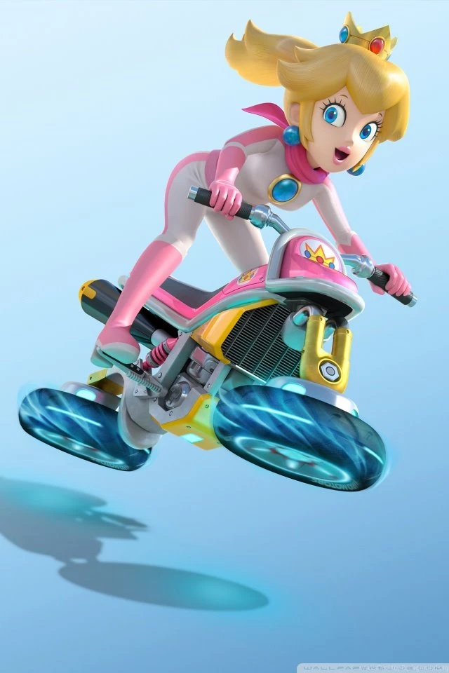 Mario Kart 8 Princess Peach HD Desktop Wallpapers : Widescreen ...