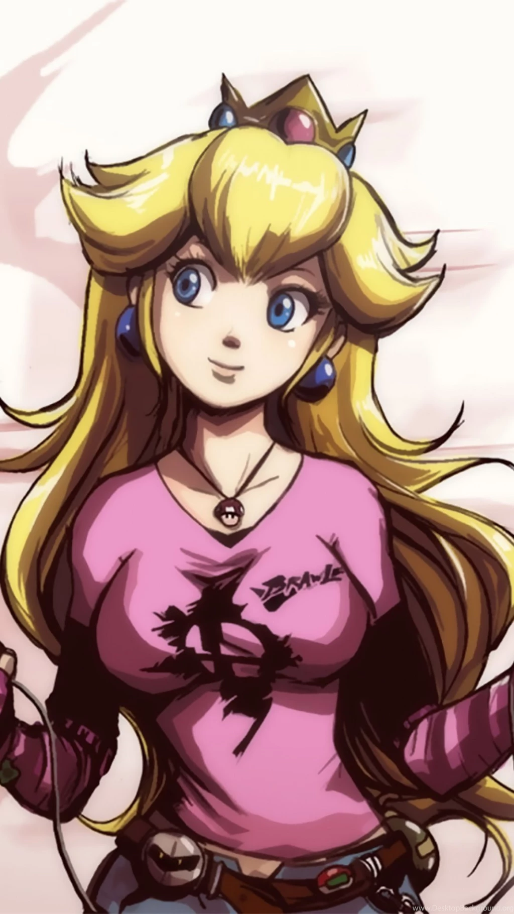 Princess Peach iPhone 5 Wallpapers