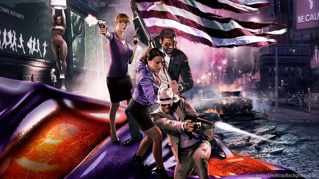 1920x1080px Saints Row 2