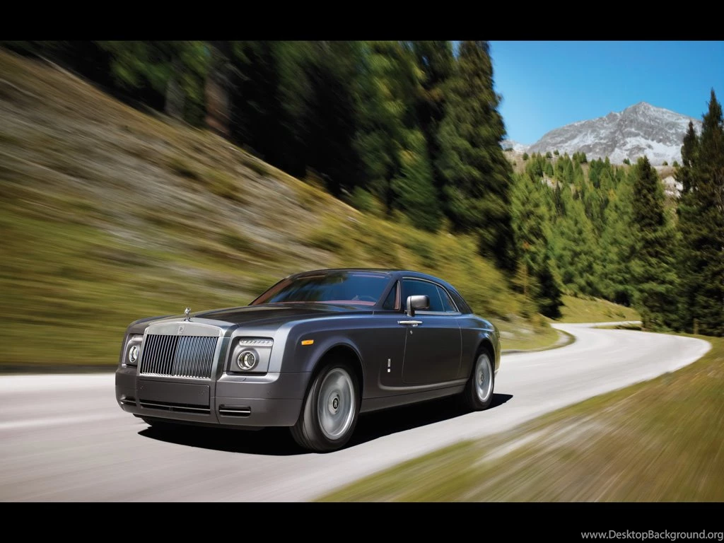 2009 Rolls Royce Phantom Coupe Front And Side Speed Winding Road ...