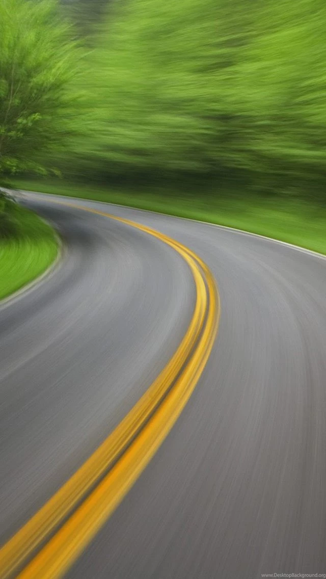 Winding Road iPhone 5 Wallpapers (640x1136)