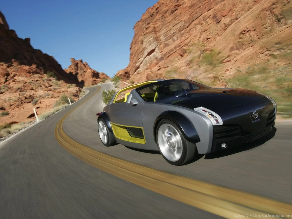 2006 Nissan Urge Concept Front Angle Winding Road 1024x768 ...
