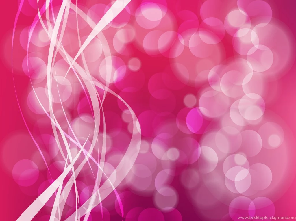 Bubbles Backgrounds Pink