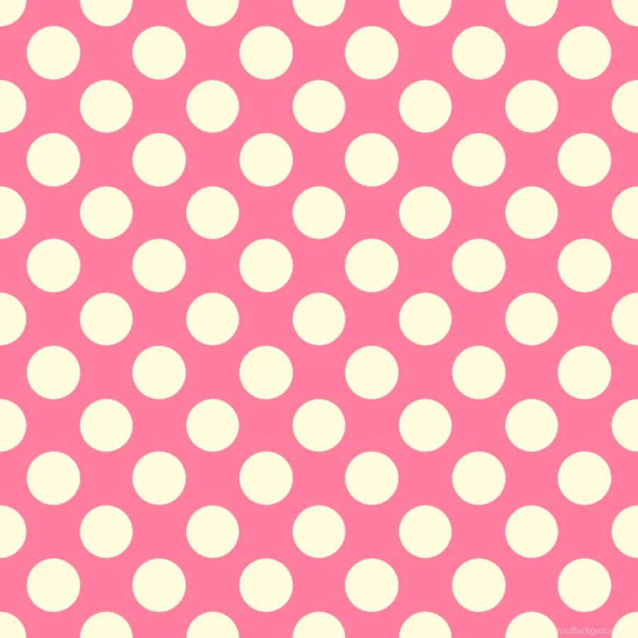 Pink Bubble Gum Dot Fabric Bellamarie Spoonflower