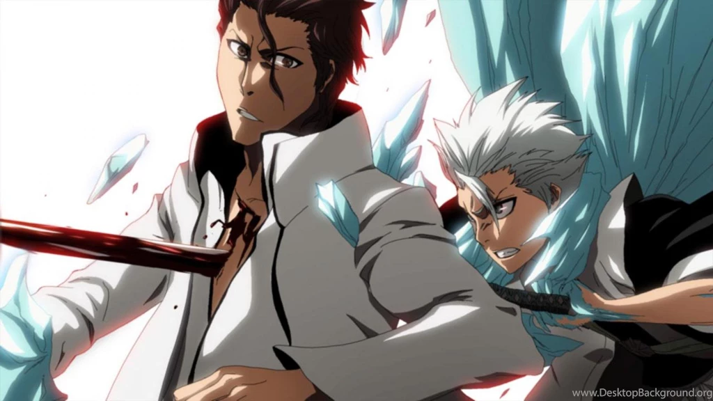 AIZEN VS TOUSHIROU WALLPAPER (