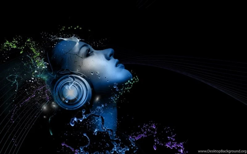 Headphones,light Light Headphones Music Headphones Girl Lines Dj ...