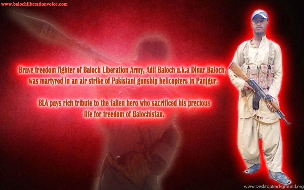 Baloch Freedom Fighter Adil Baloch Martyred In A Pakistani ...