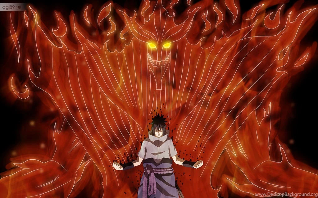 Sasuke Uchiha 00137 Curse Mark Level 2 Free Naruto Wallpapers