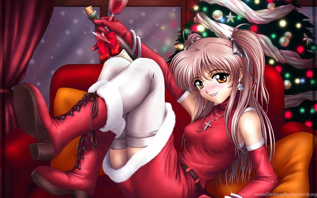 Free Cute Anime Christmas