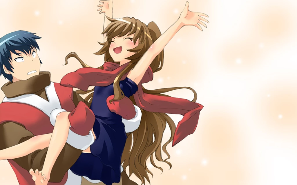 Beautiful Anime Christmas Celebration Desktop Backgrounds HD ...