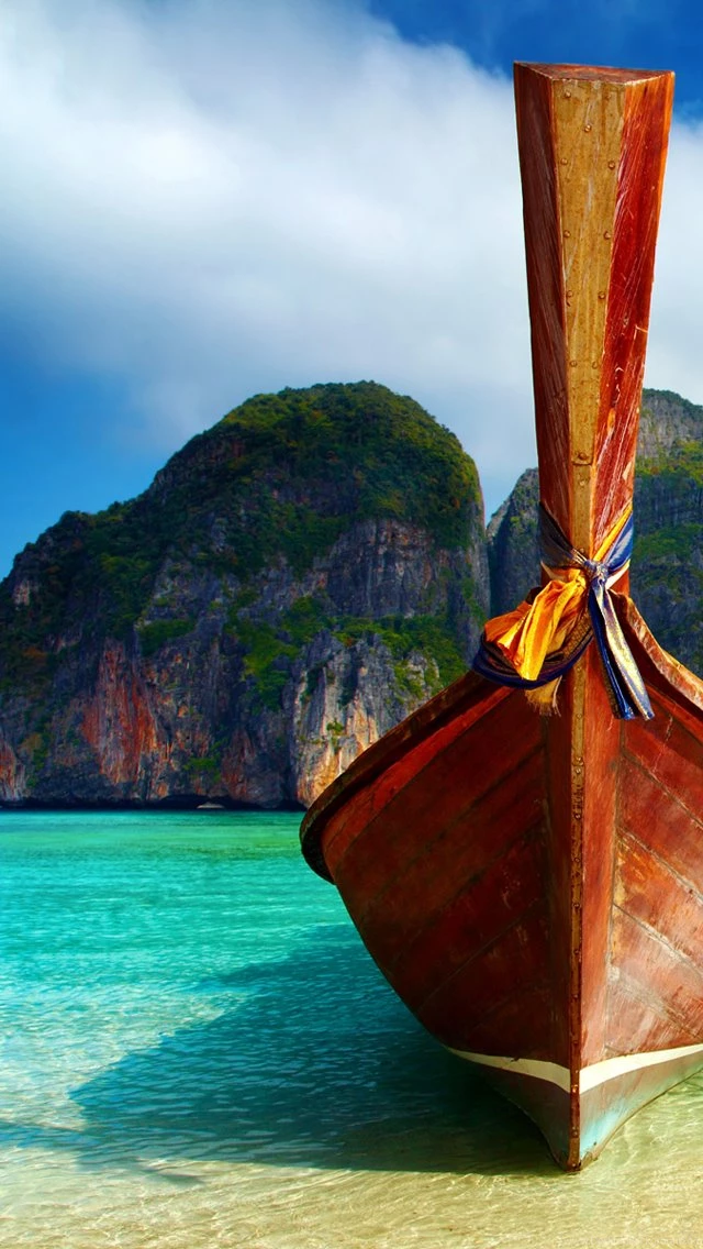 Thailand Beach iPhone 5 Wallpapers (640x1136)