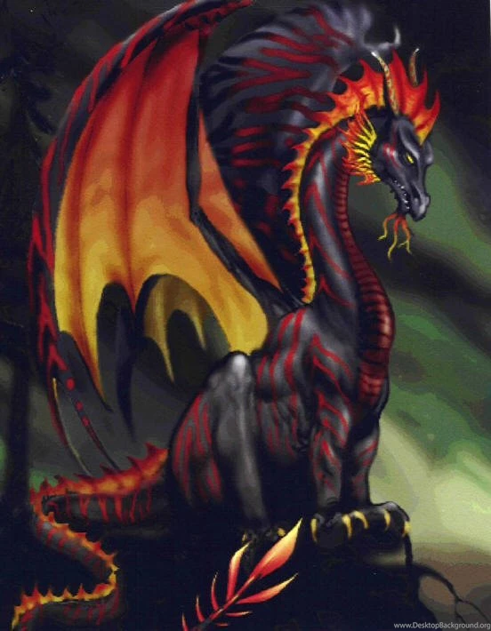 Dark Evil Dragons