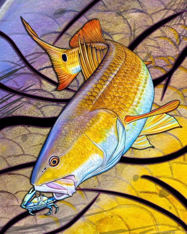 Red Fish By David Dunleavy
