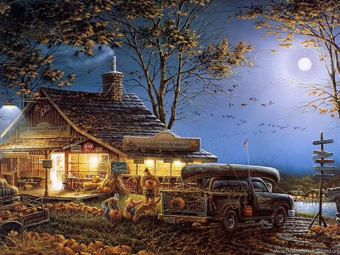 Master Artist : Terry Redlin Paintings Wallcoo.net