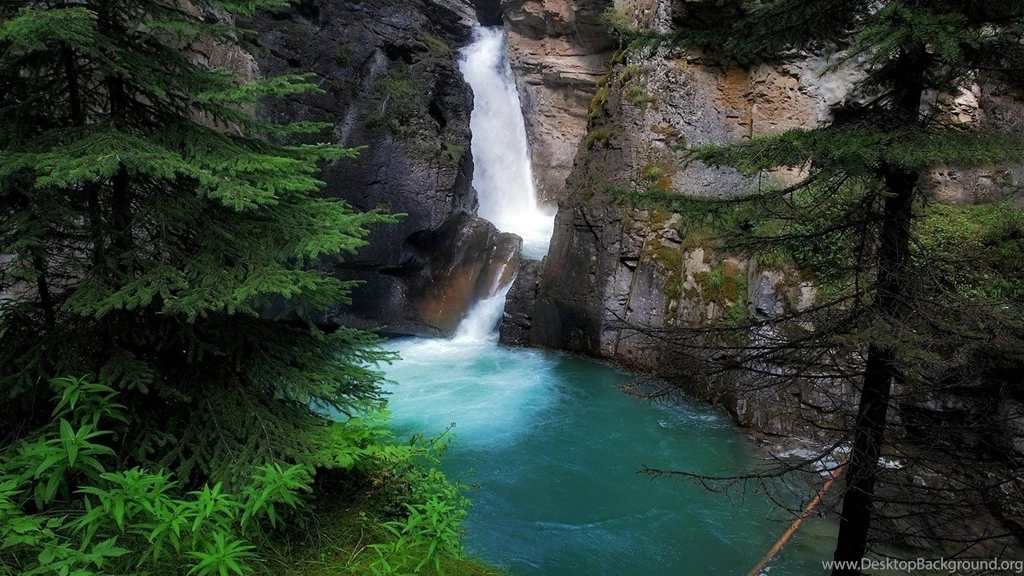 Cliff Falls World Most Famous Waterfall Landscape Wallpapers ...