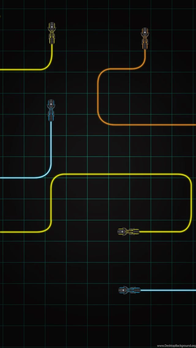 DeviantArt: More Like Tron Legacy   iPhone 5 Wallpapers By DeebeeArt