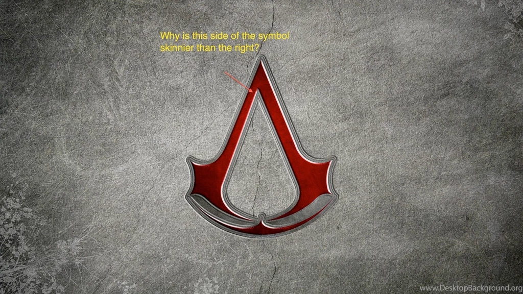 Something That's Always Bugged Me About The Logo. : Assassinscreed