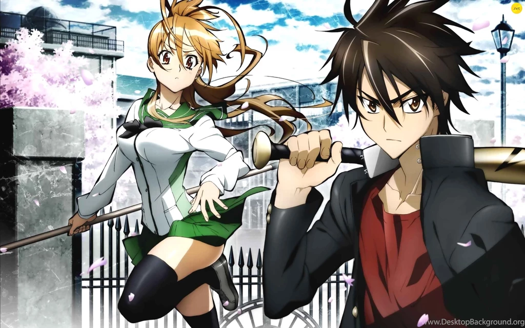 Highschool Of The Dead, Rei, Takashi Puzzle Jigsaw Wallpapers ...