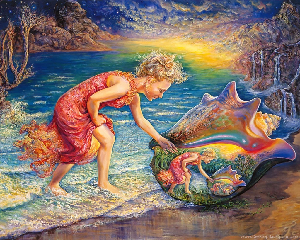 Art Of Imagination : Mystical Fantasy Paintings Of Josephine Wall ...