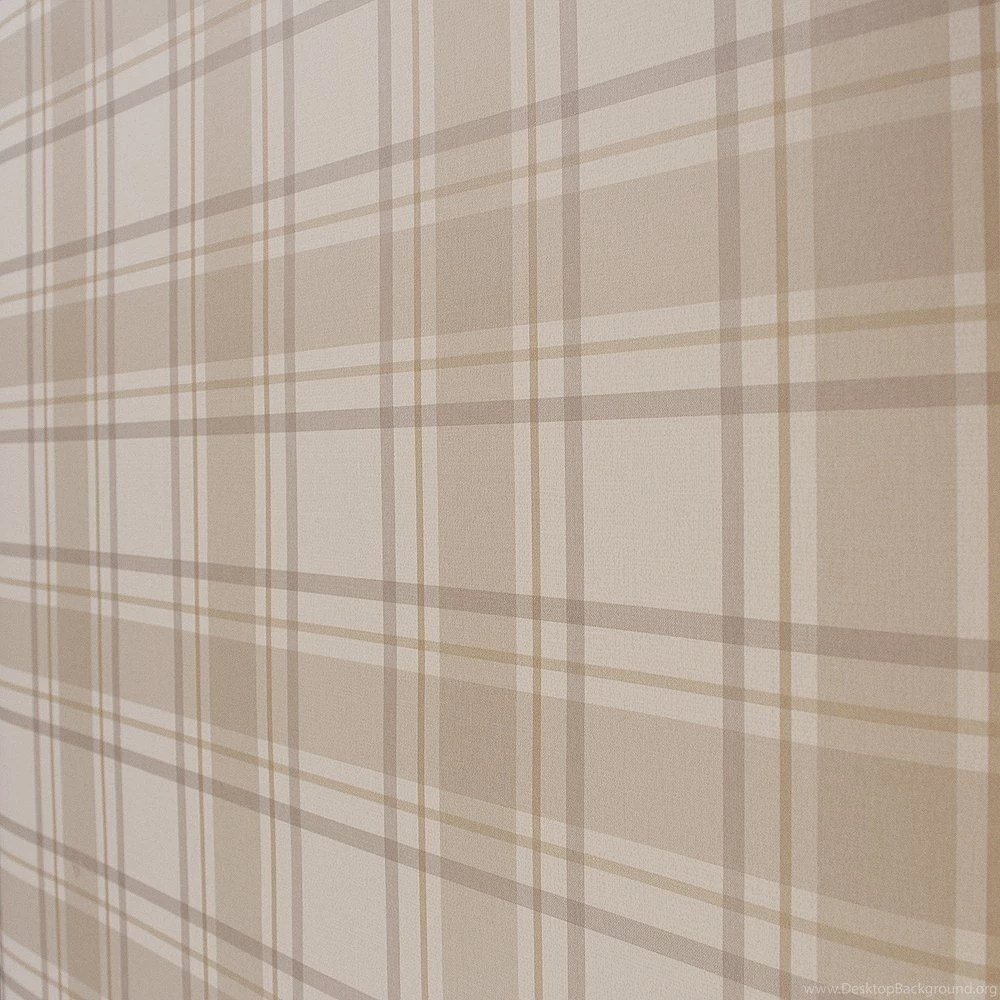 I Love Wallpaper™ Tartan Wallpapers Neutral / Beige / Cream ...