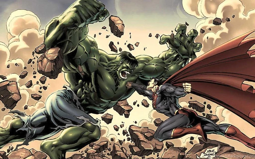 Superman Epic Dc Marvel Hulk Cartoon Comics Hd Wallpapers (