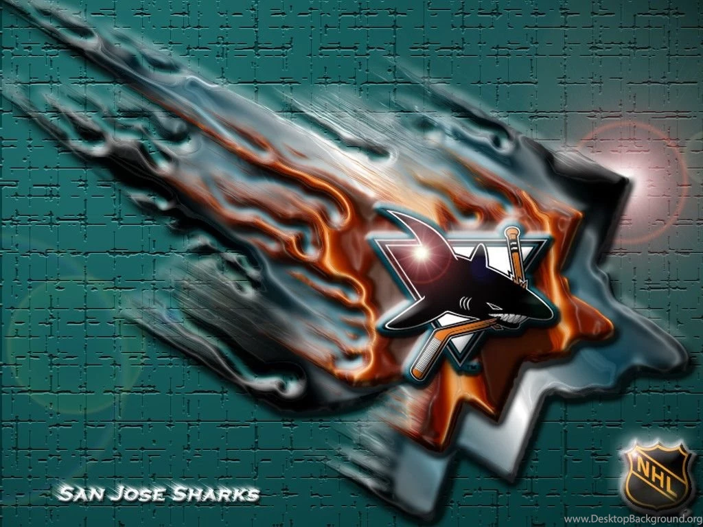 Wallpapers San Jose Sharks Nhl Blog Archive Logo Collage 1024x768 ...