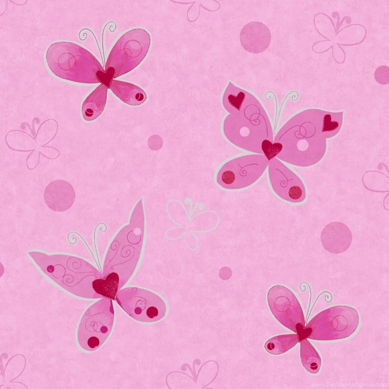 Wallpapers Butterfly Pink All Wallpapers New