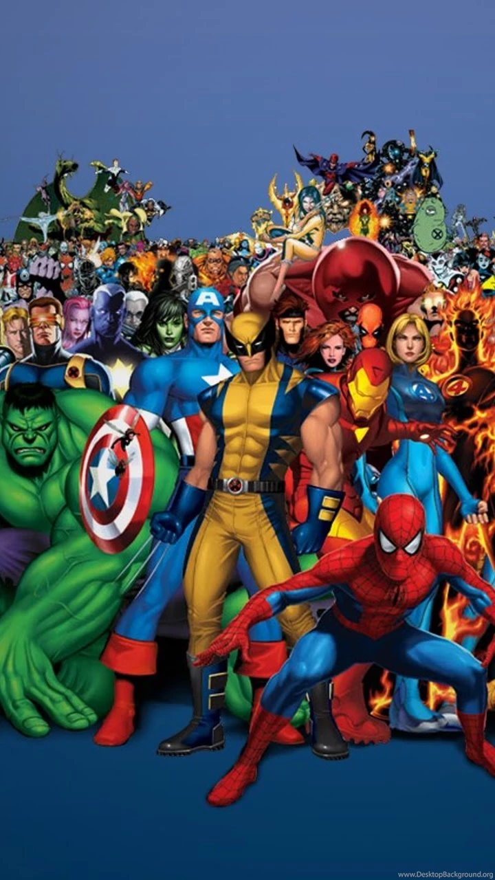 Xiaomi Redmi 2 Wallpaper: Group Of Heroes Mobile Android Wallpapers