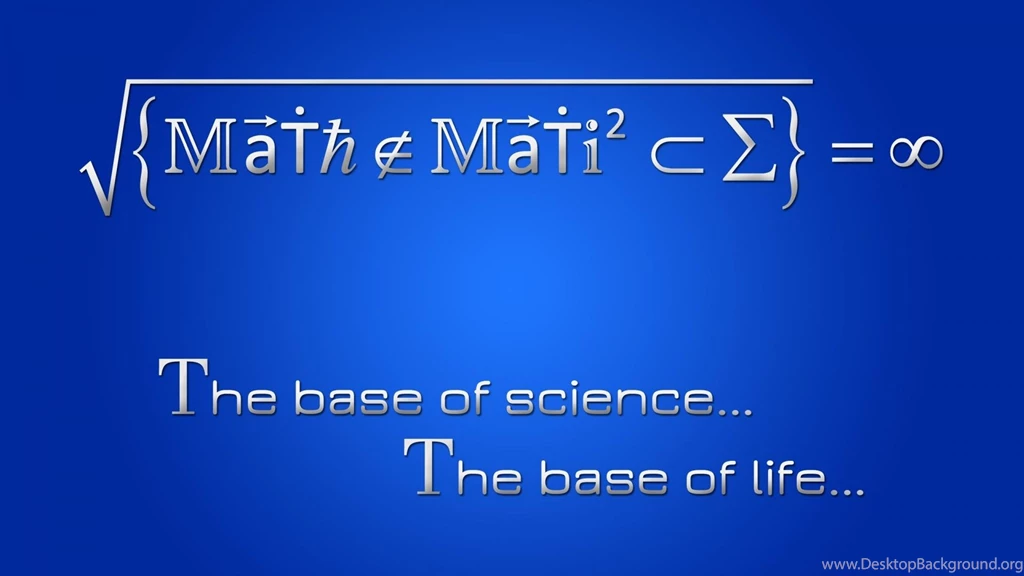 Science Text Mathematics Life Mathematical Formula Maths Wallpapers ...