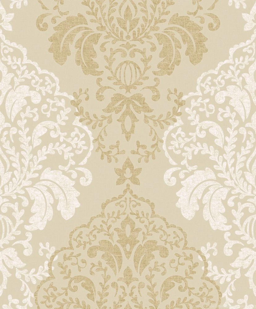 Gold Label Glitter Damask