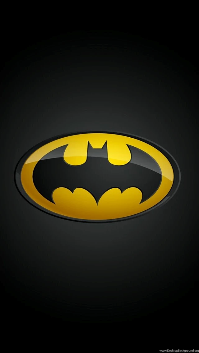 Glossy Batman Logo Best iPhone 5s Wallpapers