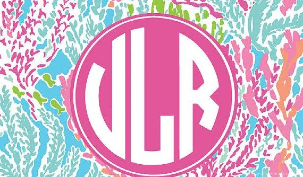 Lilly Pulitzer Iphone Wallpapers With Monogram