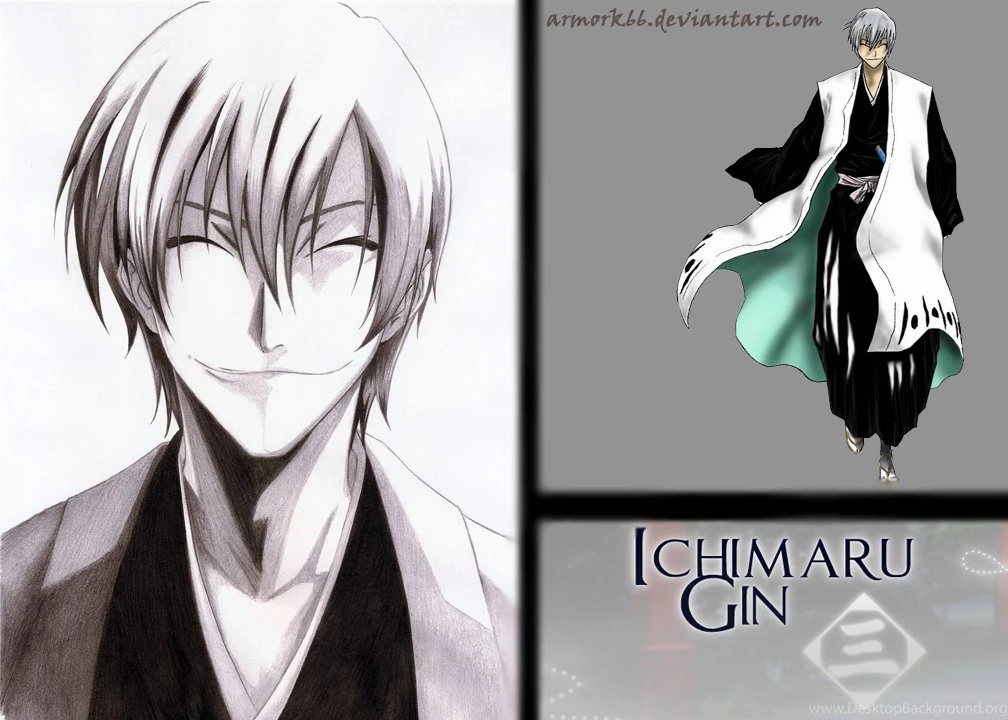DeviantArt: More Like Ichimaru Gin Wallpapers By ShraXis