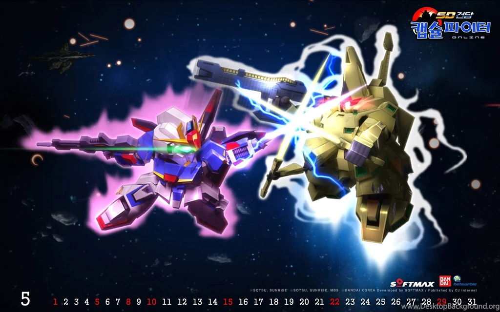 Wallpapers 4 SD Gundam Capsule Fighter Online Wallpapers