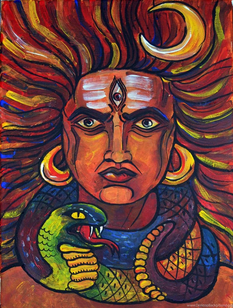 The Gallery For   > Psychedelic Shiva The Destroyer