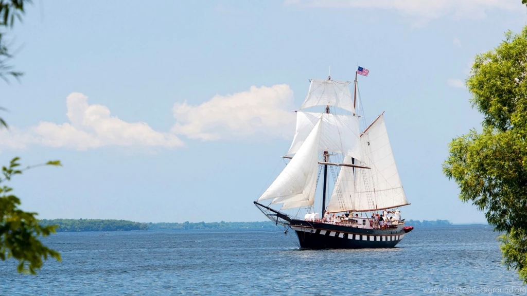 Download Wallpapers 3840x2160 Sailboat, White, Sail, Mast, Ship 4K ...