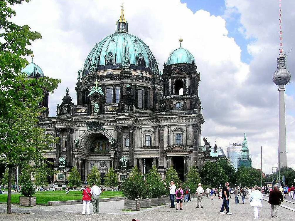 Berliner Dom Berlin's Neo Baroque Cathedral Photographic Wallpapers