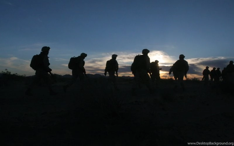 Soldiers,army Soldiers Army Sillhouette 1680x1050 Wallpapers ...